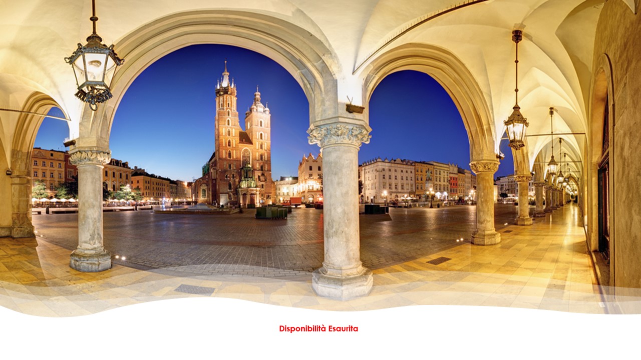 CRACOVIA, AUSCHWITZ E LE MINIERE DI SALE: GITA DI QUATTRO GIORNI