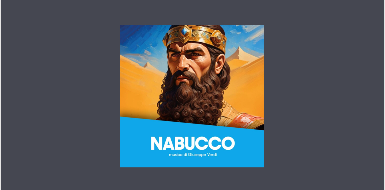 NABUCCO - MACERATA OPERA FESTIVAL 2026