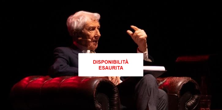 CORRADO AUGIAS: "IL MIO NOVECENTO" AL TEATRO ROMANO DI FIESOLE (FI)