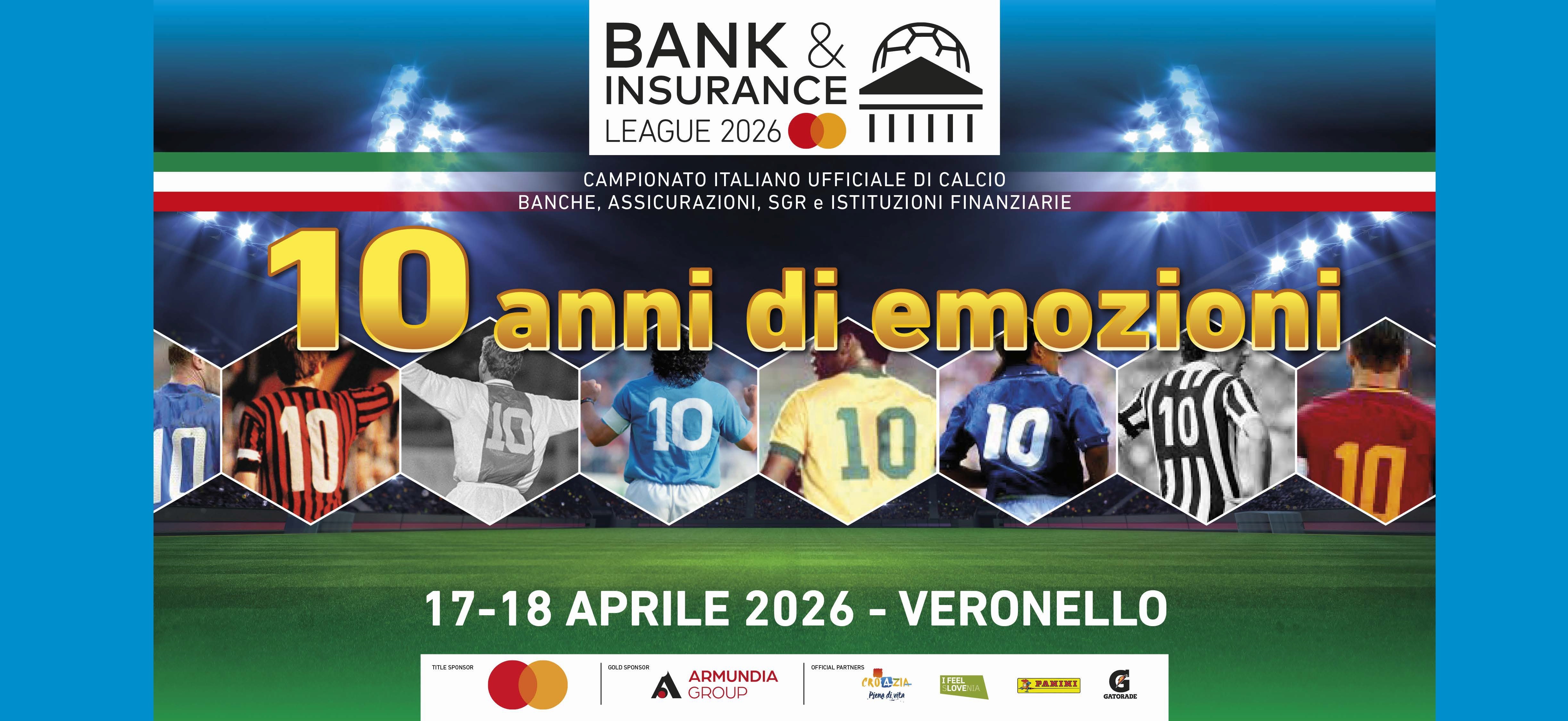 CAMPIONATO ITALIANO UFFICIALE DI CALCIO BANCHE, ASSICURAZIONI, SGR E ISTITUZIONI FINANZIARIE VERONELLO