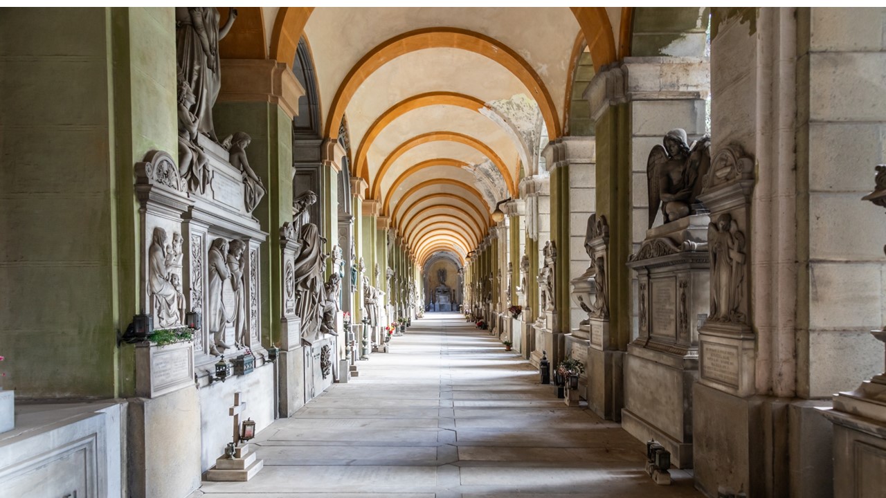 GENOVA DELL'OTTOCENTO: IL CIMITERO MONUMENTALE DI STAGLIENO