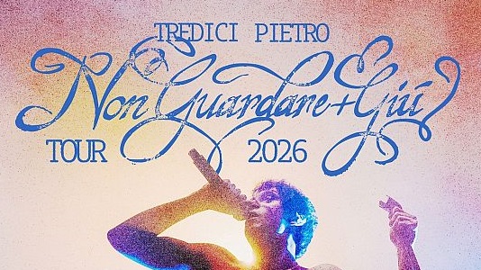 TREDICI PIETRO IN CONCERTO AL TEATRO CARTIERE CARRARA - FIRENZE
