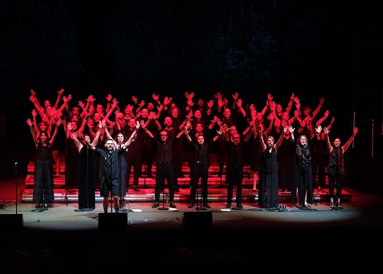 THE PILGRIMS GOSPEL CHOIR AL TEATRO ROMANO DI FIESOLE