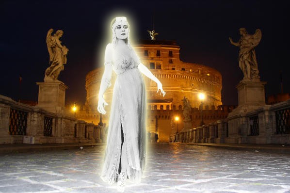 VISITA GUIDATA - PASSEGGIATA SERALE CON ATTORI - I FANTASMI A ROMA