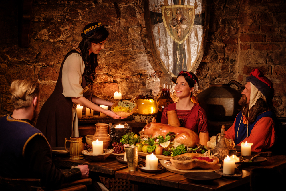 CENA CON GUSTO AI PIEDI DELLA ROCCA