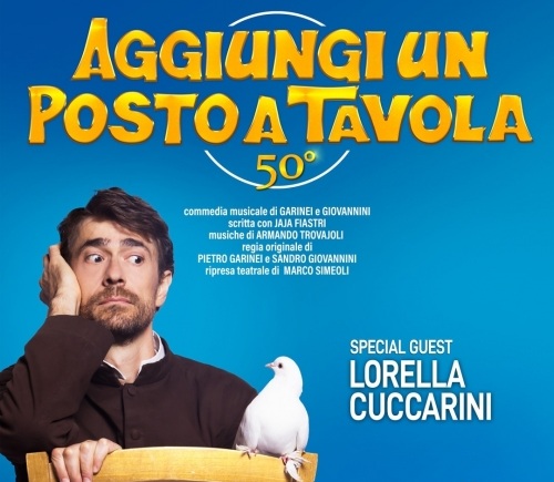 "AGGIUNGI UN POSTO A TAVOLA" AL TEATRO AUGUSTEO DI NAPOLI